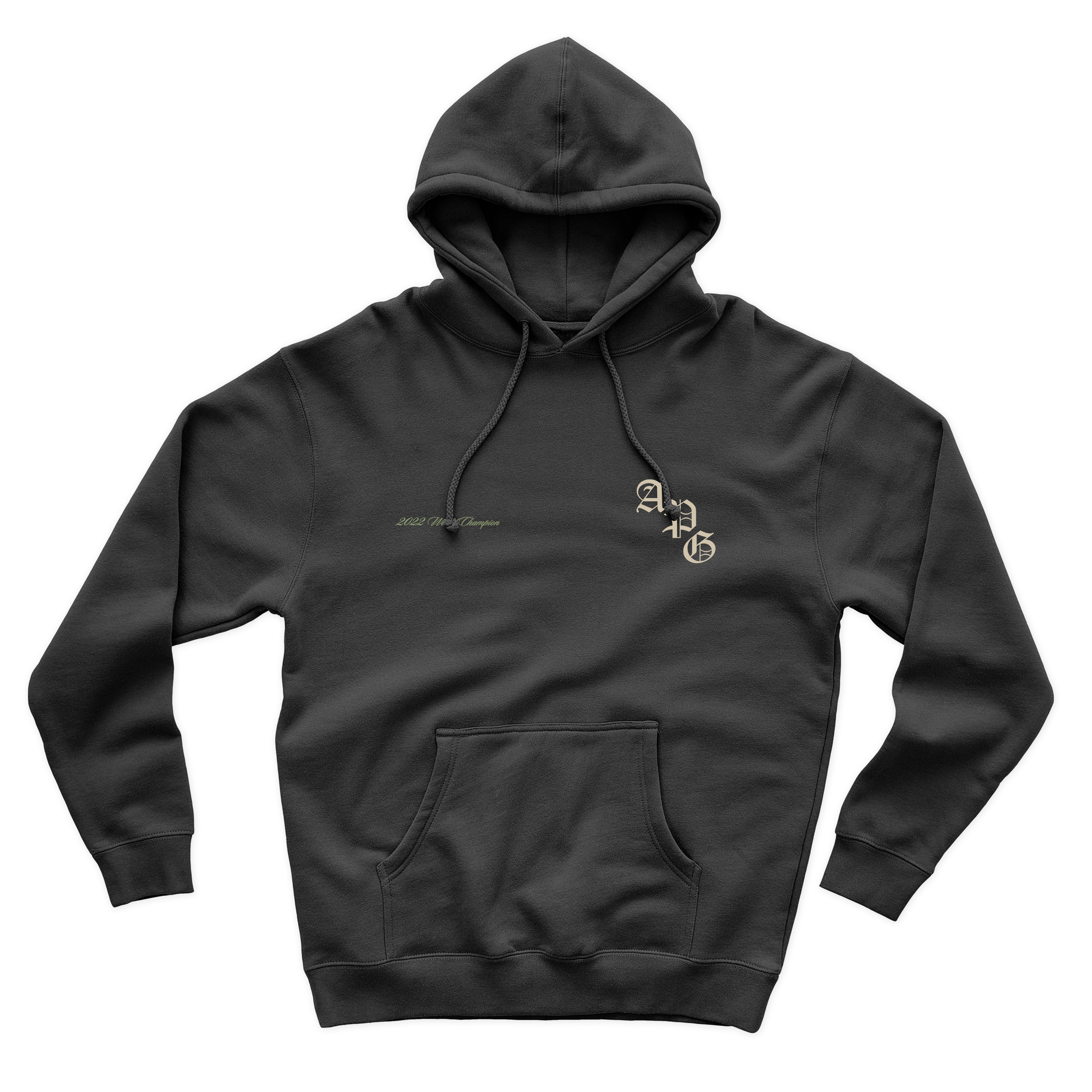 the front of Seattle World Champion hoodie